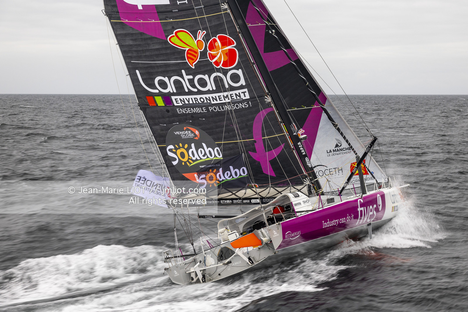 LOUIS DUC 2024 - IMOCA FIVES GROUP – LANTANA ENVIRONNEMENT - VENDEE GLOBE 2024-2025