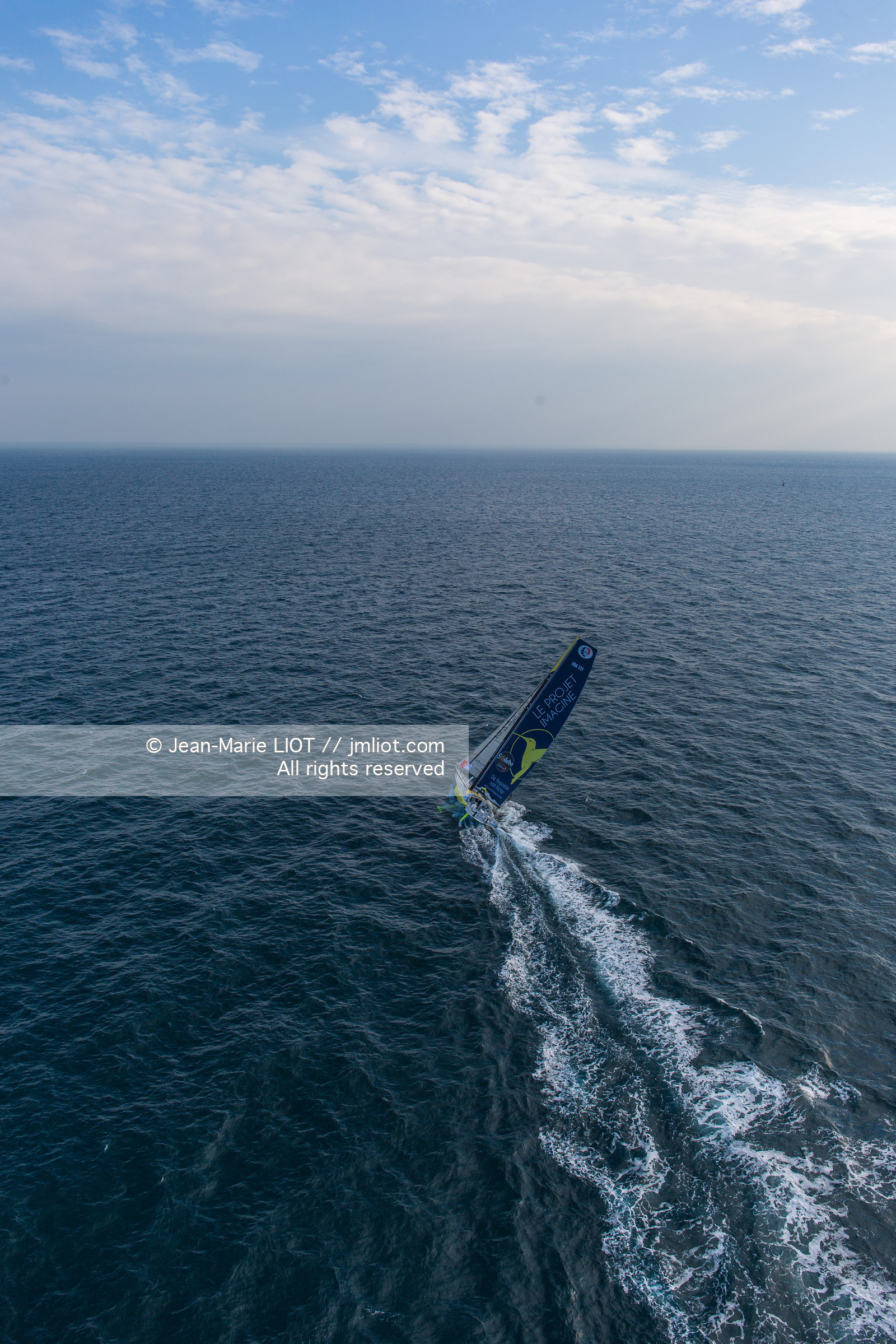 VENDEE GLOBE 2016-2017 -THOMAS RUYANT - LE SOUFFLE DU NORD POUR LE PROJET