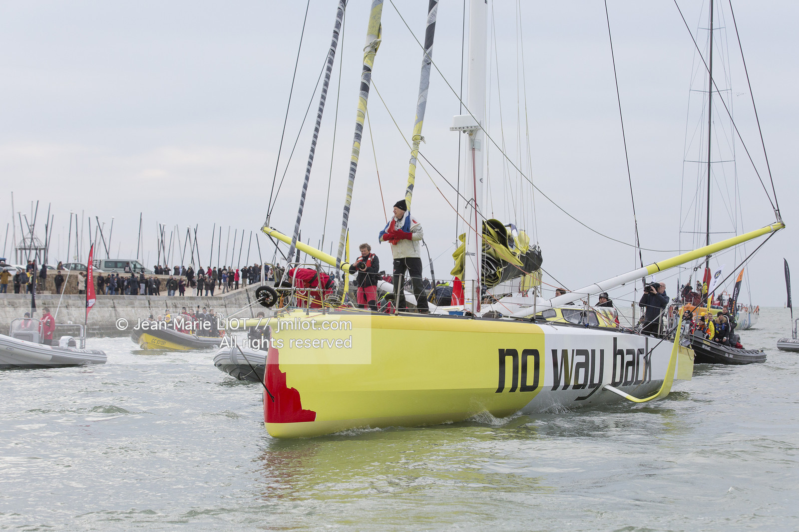 VENDEE GLOBE 2016-2017 - PIETER HEEREMA - NO WAY BACK - ARRIVEE