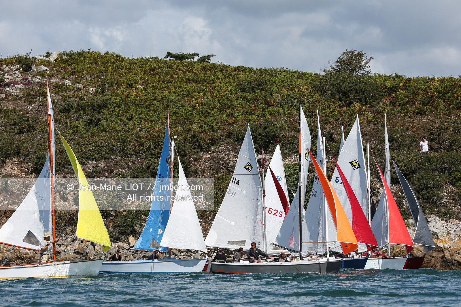 TOUR DE L'ILE AUXMOINES 2014