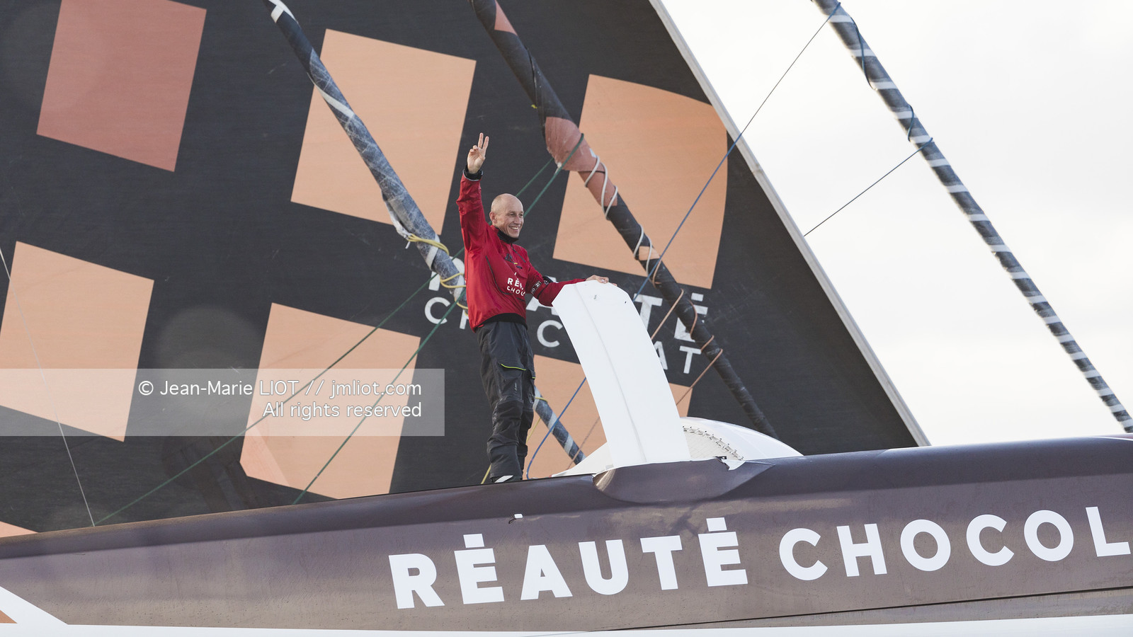 ARMEL TRIPON - ROUTE DU RHUM 2018 - ARRIVEE