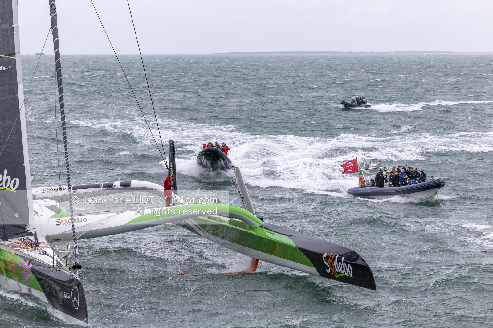 THOMAS COVILLE - ARKEA ULTIM CHALLENGE - ARRIVEE