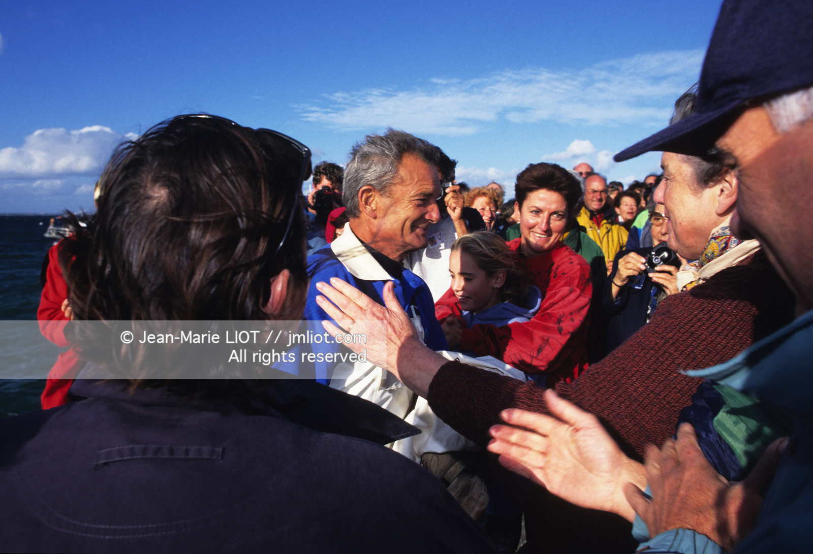 MISE A L'EAU PEN DUICK II - ERIC TABARLY