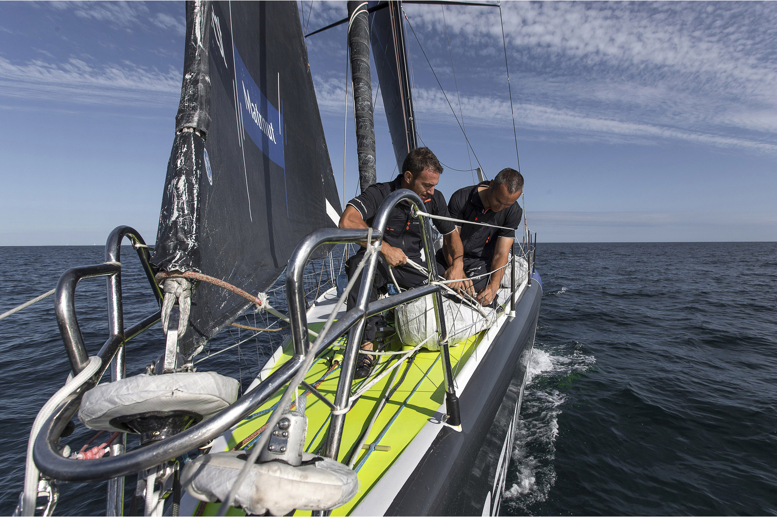 IMOCA NEWREST MATMUT - SKIPPER : FABRICE AMEDEO