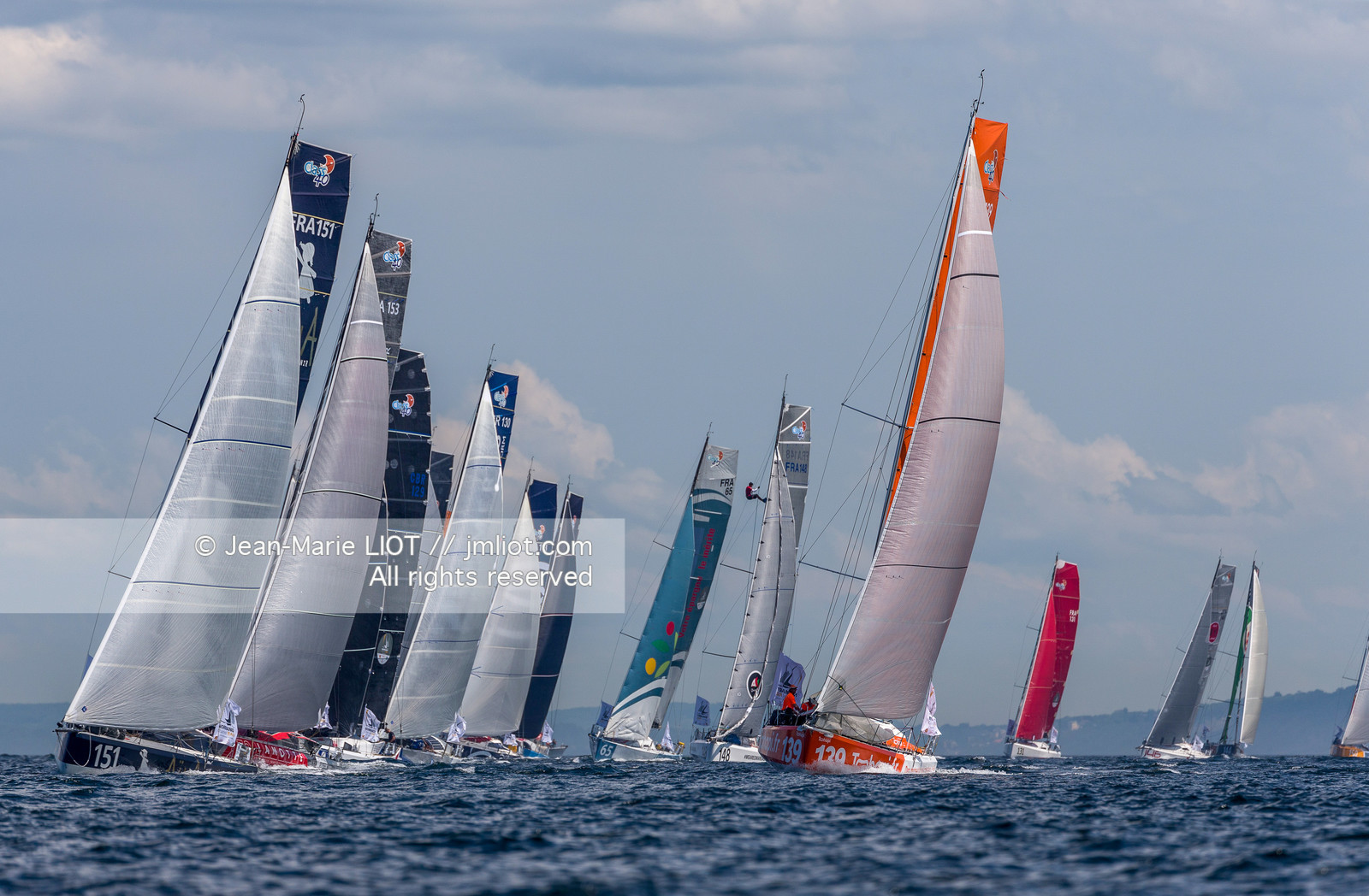 NORMANDY CHANNEL RACE 2018 - DEPART