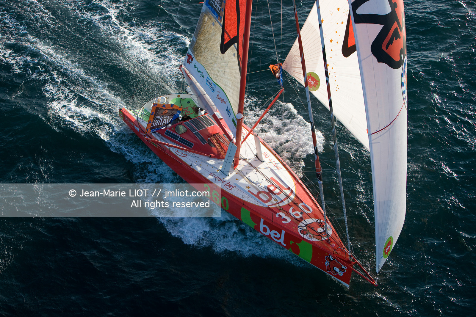 DEPART DE LA TRANSAT JACQUES VABRE.