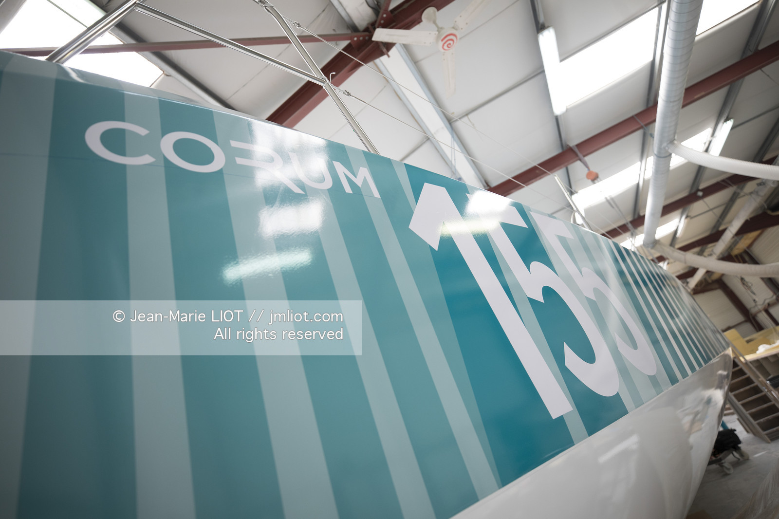 NICOLAS TROUSSEL 2018 - CLASS 40 CORUM - CHANTIER - PORTRAIT