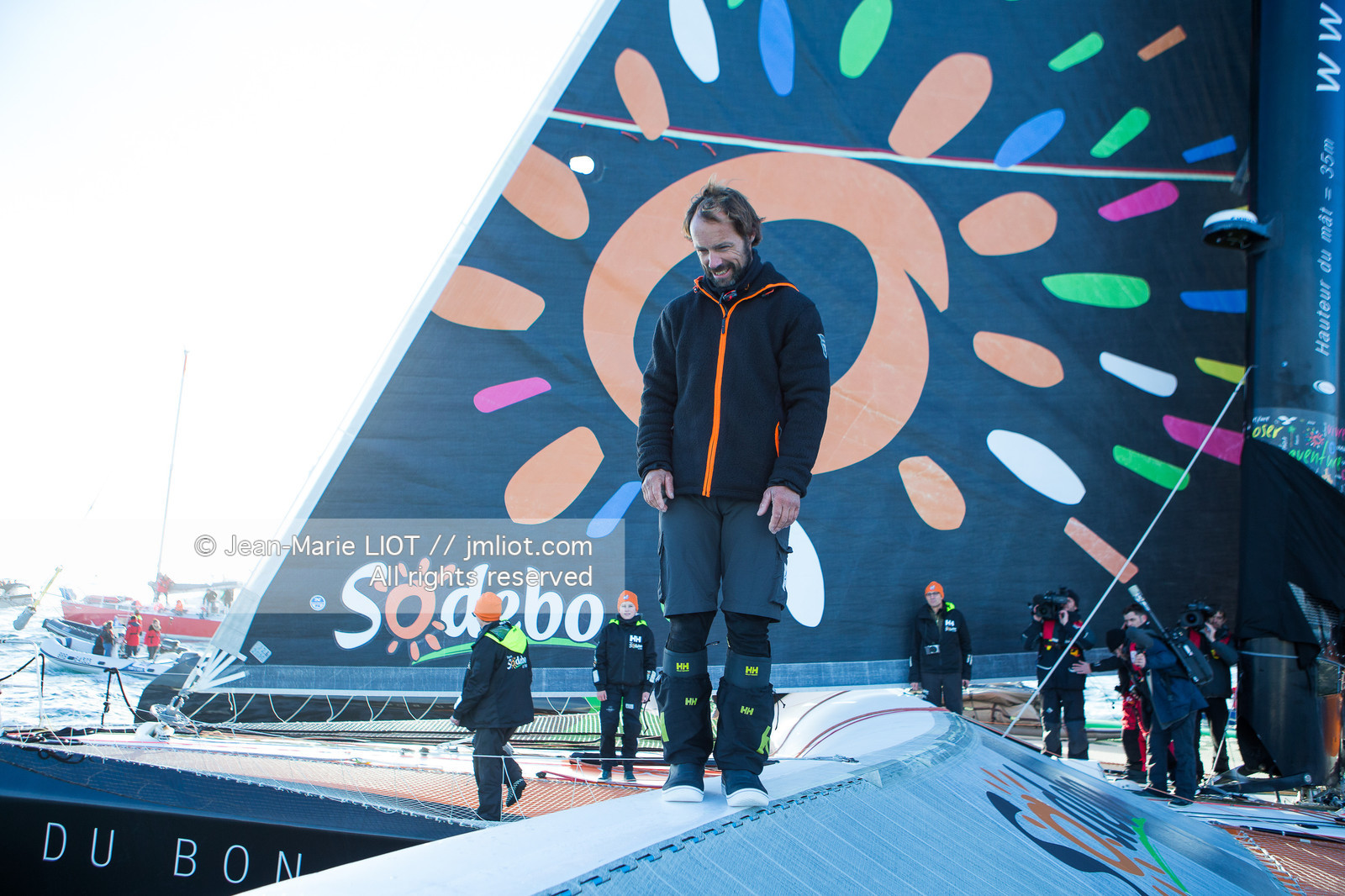 THOMAS COVILLE - RECORD AUTOUR DU MONDE EN MULTICOQUE EN SOLITAIRE 2016