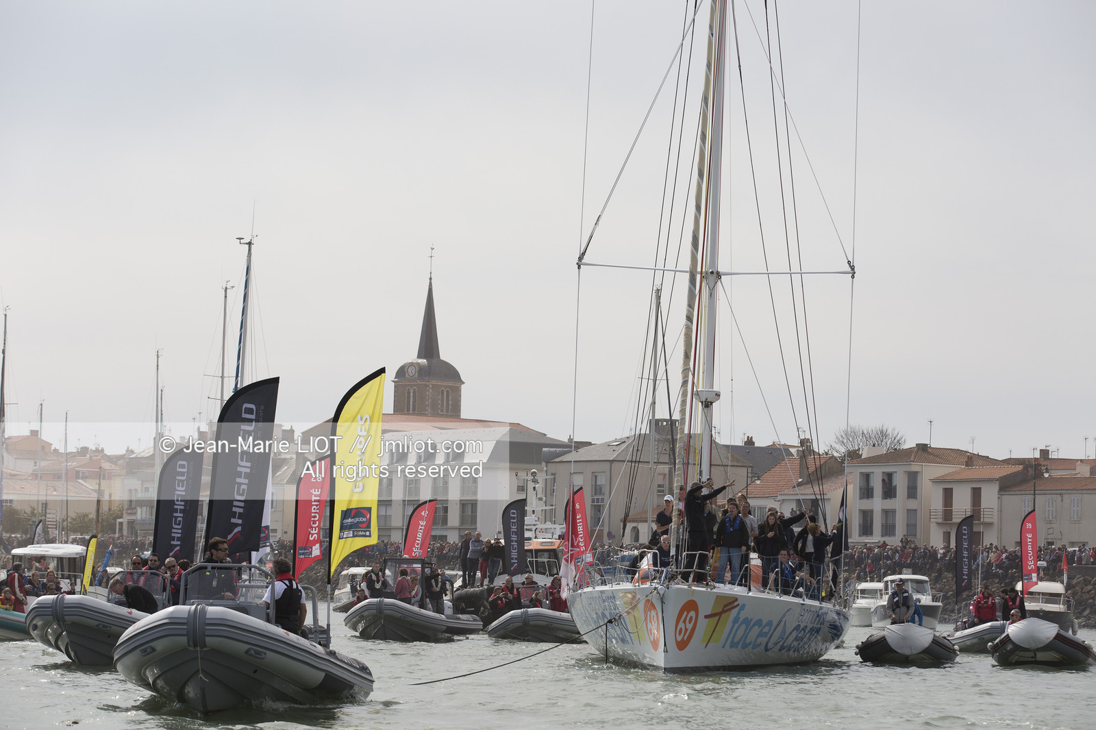 VENDEE GLOBE 2016-2017 - SEBASTIEN DESTREMAU - TECHNOFIRST - ARRIVEE