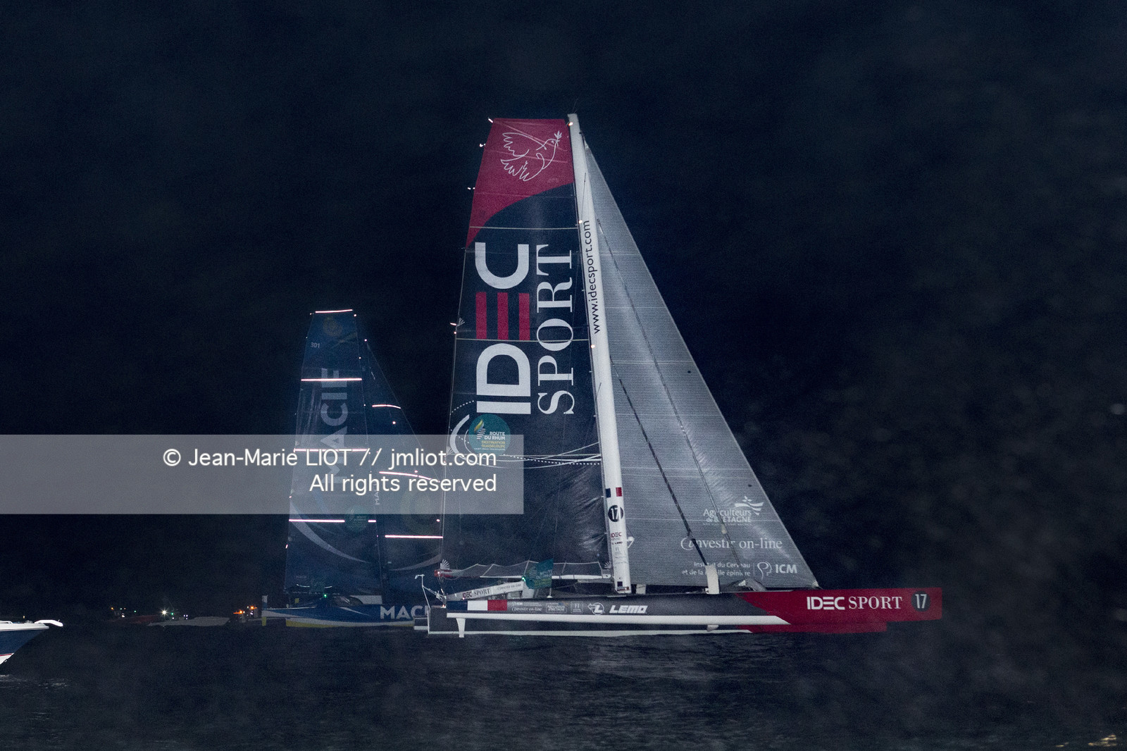 FRANCIS JOYON - ROUTE DU RHUM 2018 - ARRIVEE