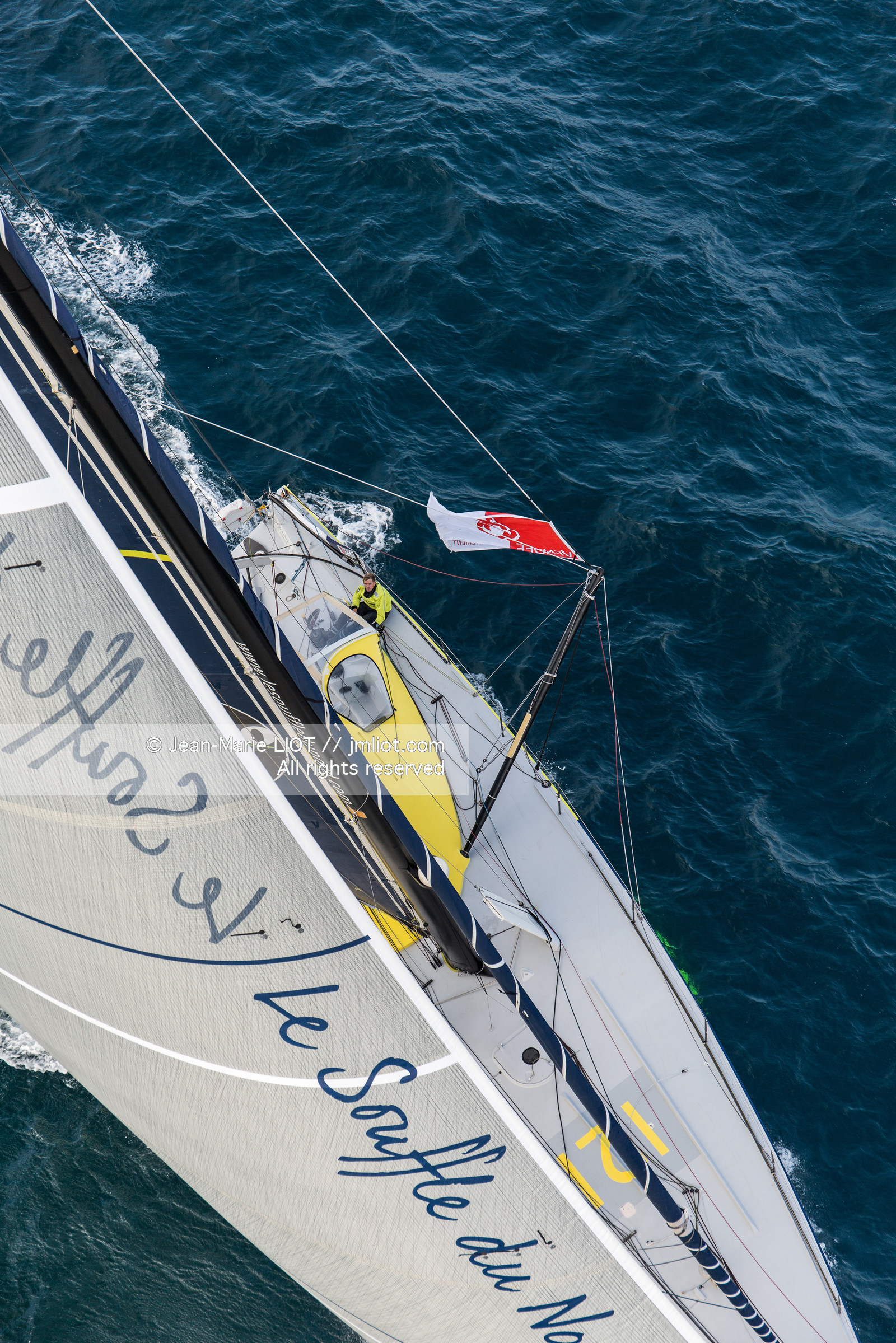 VENDEE GLOBE 2016-2017 -THOMAS RUYANT - LE SOUFFLE DU NORD POUR LE PROJET