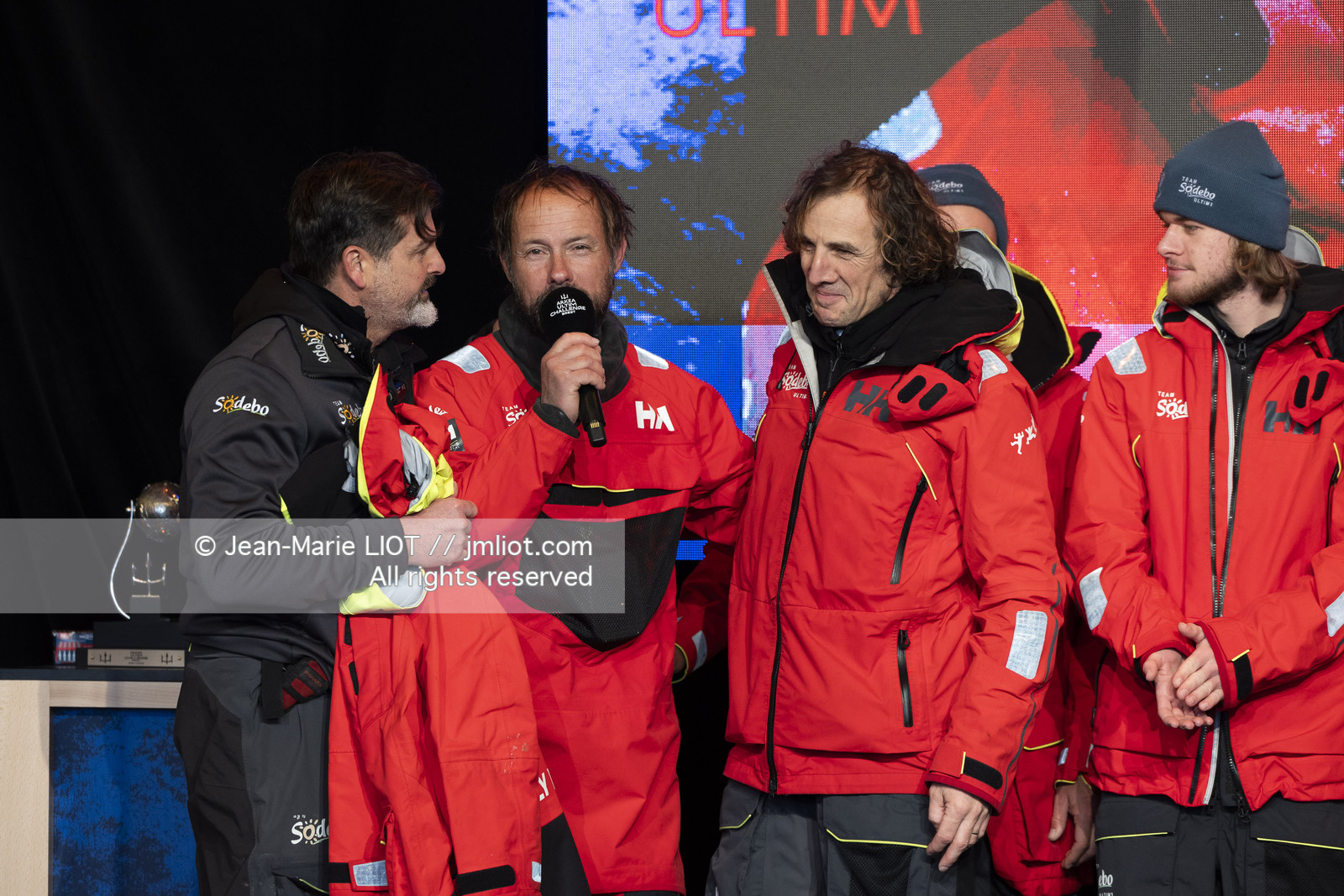 THOMAS COVILLE - ARKEA ULTIM CHALLENGE - ARRIVEE