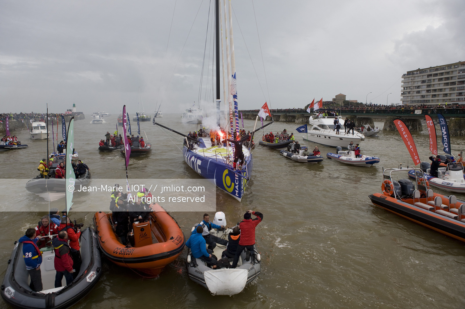 ARRIVEE ARMEL LE CLEAC'H - BANQUE POPULAIRE