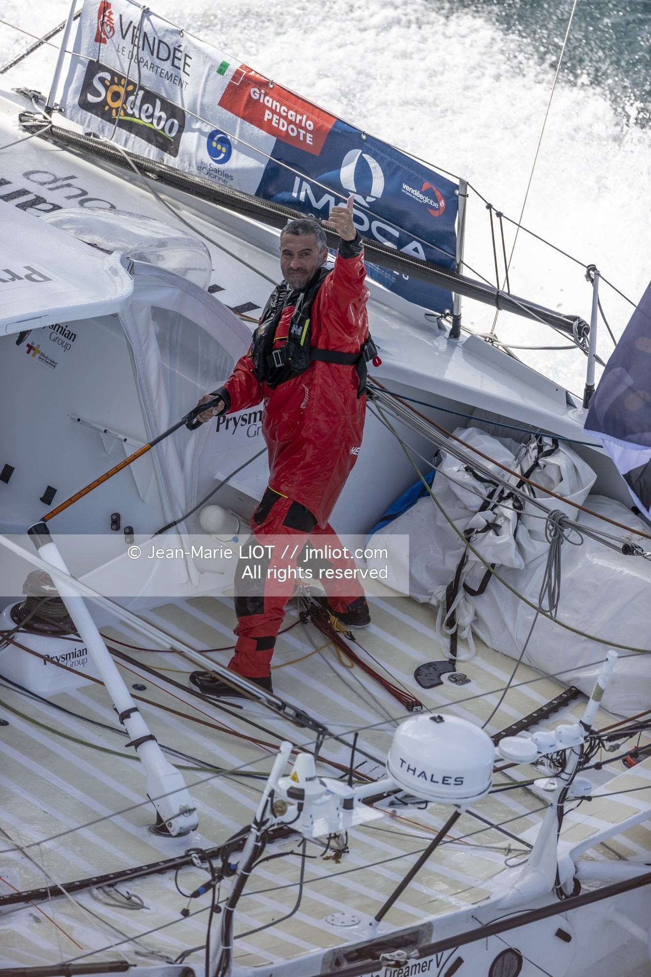 GIANCARLO PEDSOTE 2020 - IMOCA PRYSMIAN GROUP
