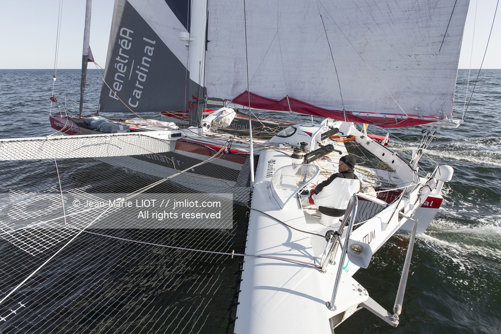 SAILING - ROUTE DU RHUM 2014 - MULTI 50 - FENETREA CARDINAL