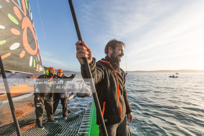 THOMAS COVILLE - RECORD AUTOUR DU MONDE EN MULTICOQUE EN SOLITAIRE 2016