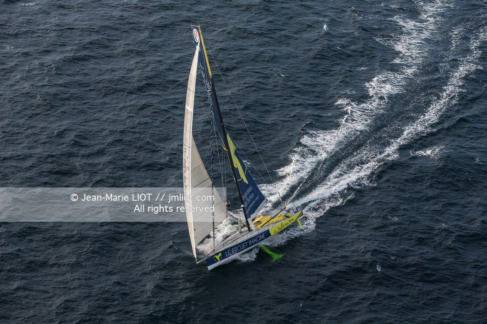 VENDEE GLOBE 2016-2017 -THOMAS RUYANT - LE SOUFFLE DU NORD POUR LE PROJET