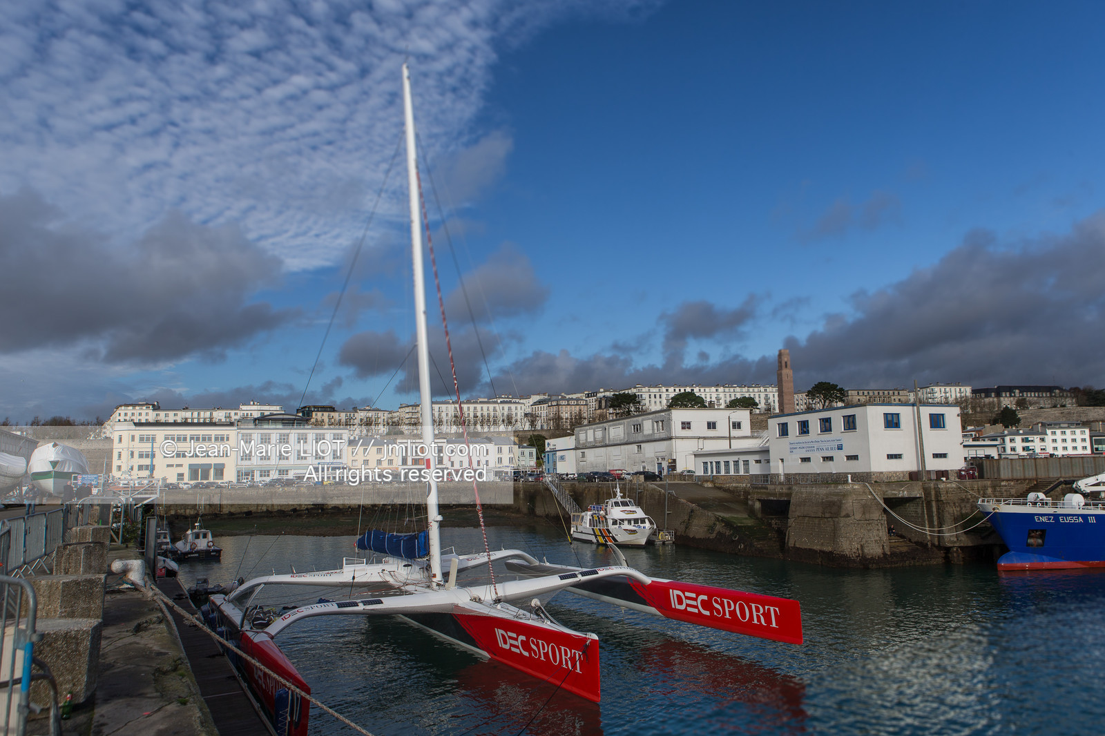 TROPHEE JULES VERNE - MAXI TRIMARAN IDEC SPORT 2016