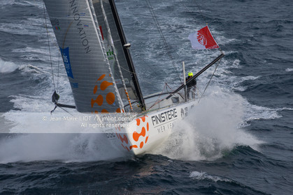 VENDEE GLOBE 2016-2017 - JEAN LE CAM - FINISTERE MER VENT