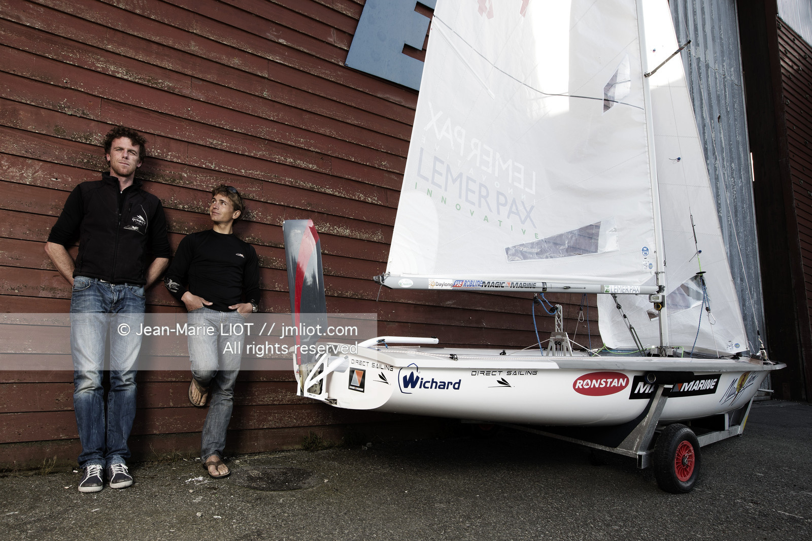 470 : LEBOUCHER-LE BERRE A L'ENTRAINEMENT