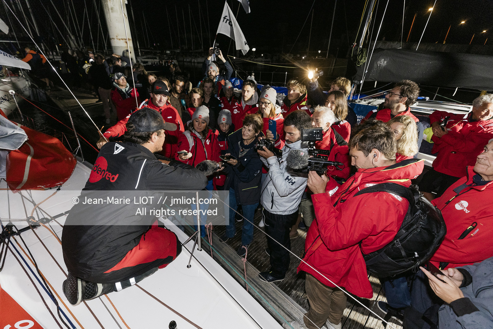 EDENRED 2023 - ARRIVEE Solitaire du Figaro Paprec 2023