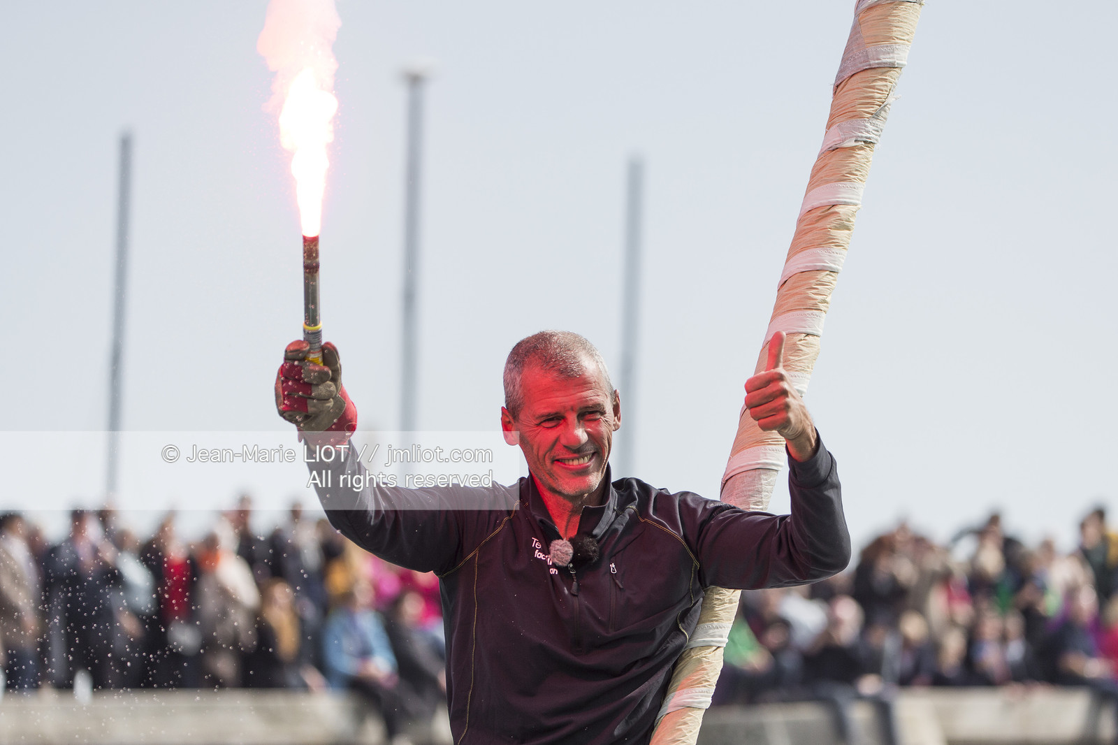 VENDEE GLOBE 2016-2017 - SEBASTIEN DESTREMAU - TECHNOFIRST - ARRIVEE