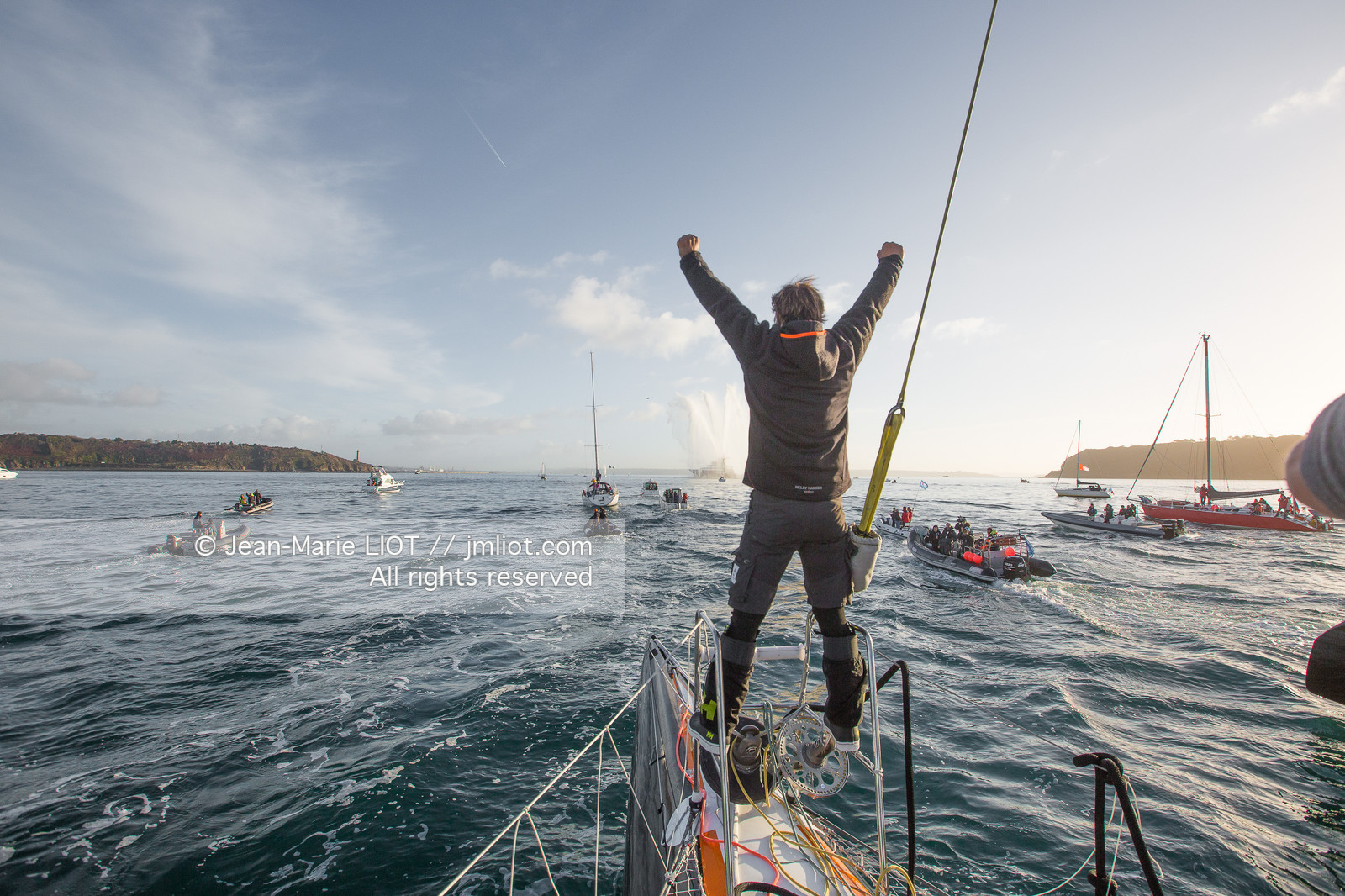 THOMAS COVILLE - RECORD AUTOUR DU MONDE EN MULTICOQUE EN SOLITAIRE 2016