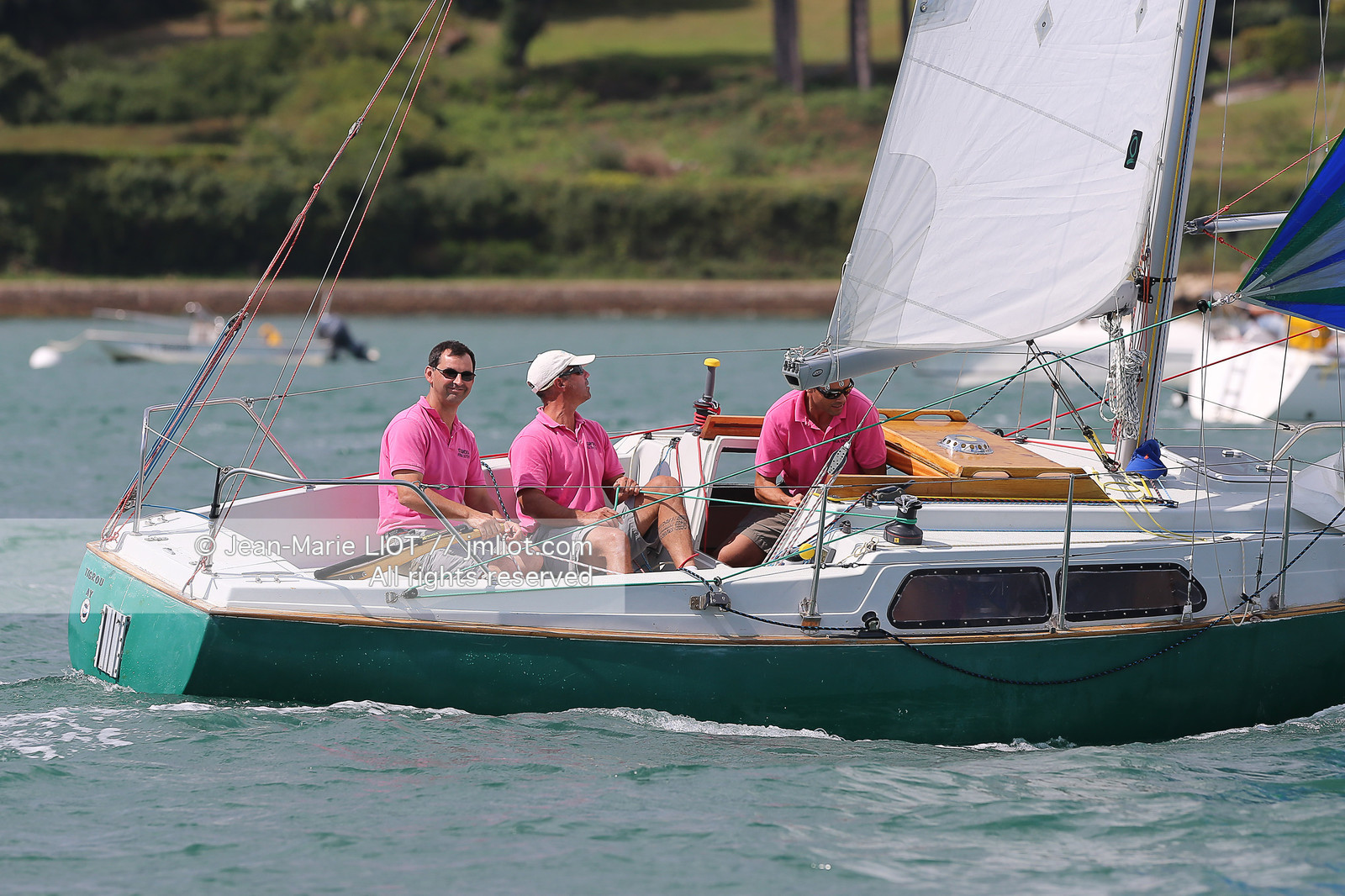 TOUR DE L'ILE AUX MOINES 2014..