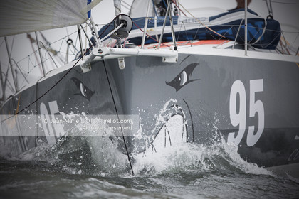SAILING - NORMANDY CHANNEL RACE 2014 - ARRIVAL