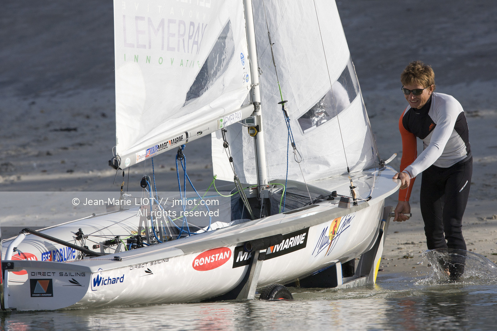 470 : LEBOUCHER-LE BERRE A L'ENTRAINEMENT