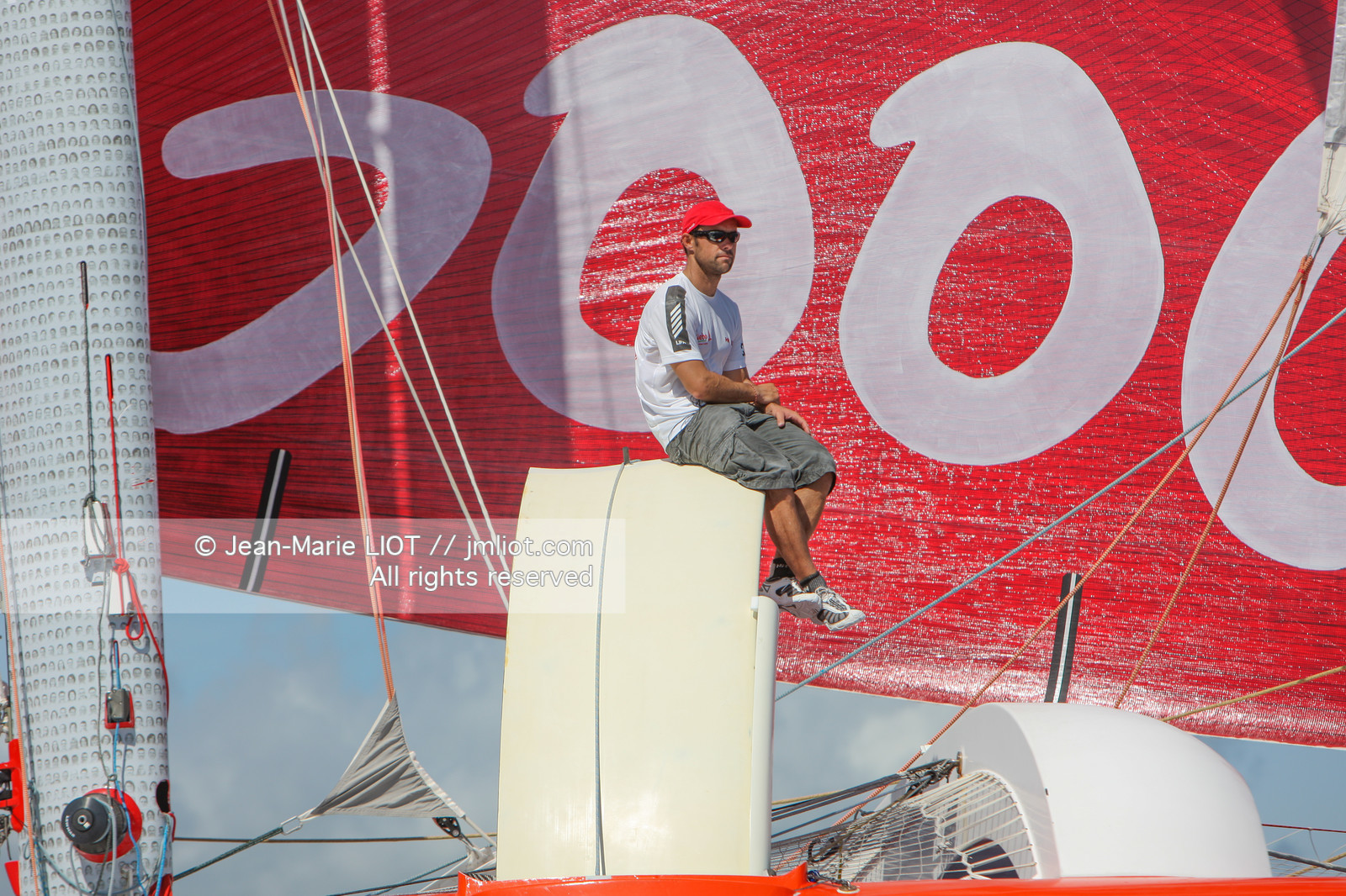 ROUTE DU RHUM 2010 - MAXI TRIMARAN SODEBO - THOMAS COVILLE