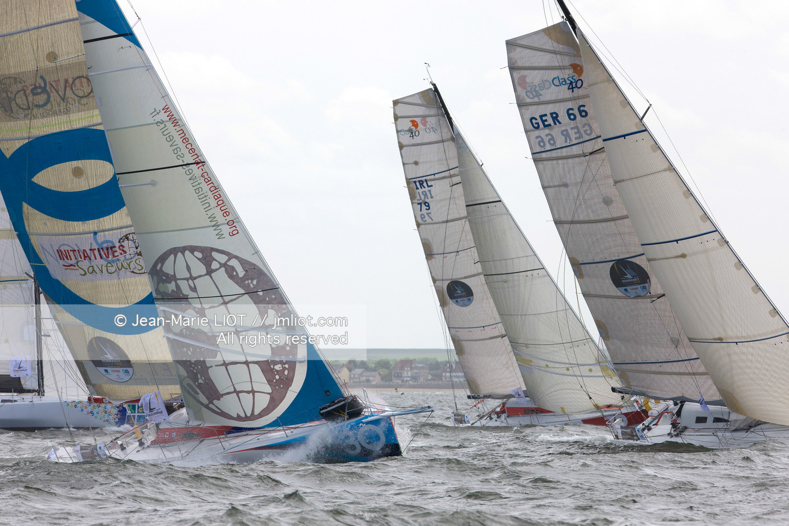 SAILING - CLASS 40 - NORMANDY CHANNEL RACE 2011