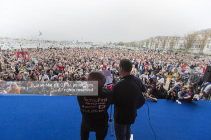 VENDEE GLOBE 2016-2017 - SEBASTIEN DESTREMAU - TECHNOFIRST - ARRIVEE