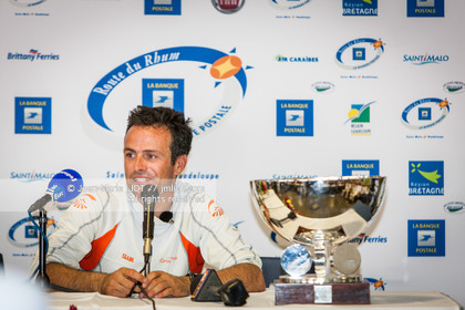 ROUTE DU RHUM 2010 - FRANCK CAMMAS - ARRIVEE