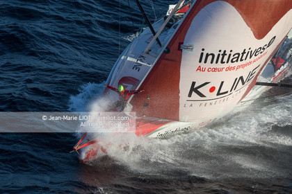 VENDEE GLOBE 2016-2017 - TANGUY DE LAMOTTE - INITIATIVES COEUR