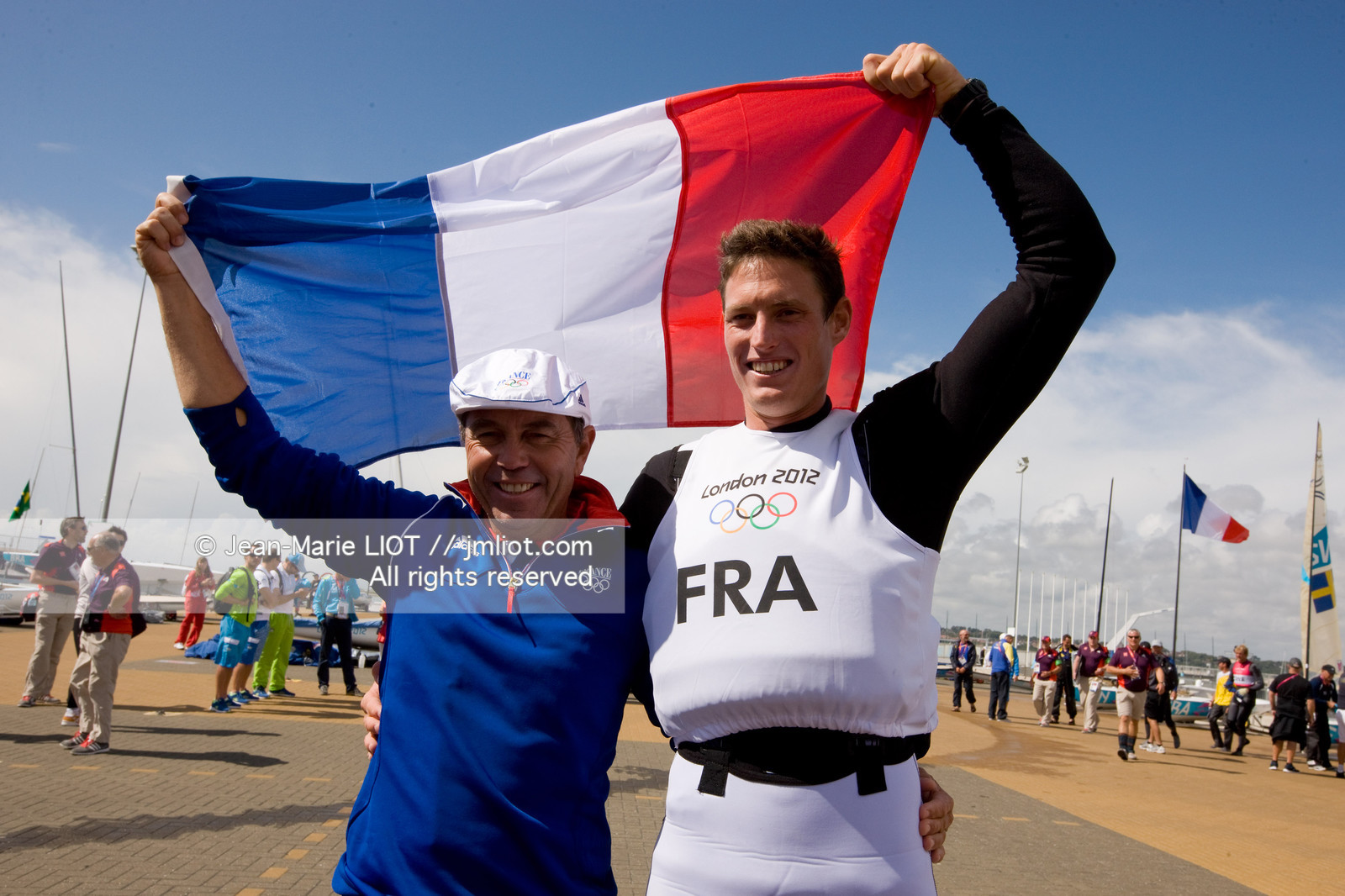 LONDON 2012 - SAILING - FINN MEN.