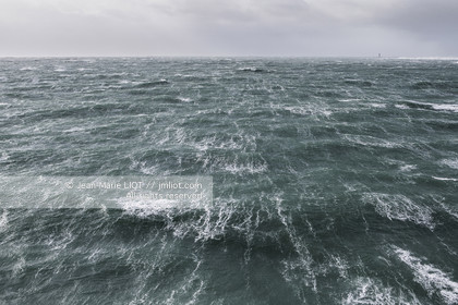 Les phares d'Iroise dans la tempête Ruth