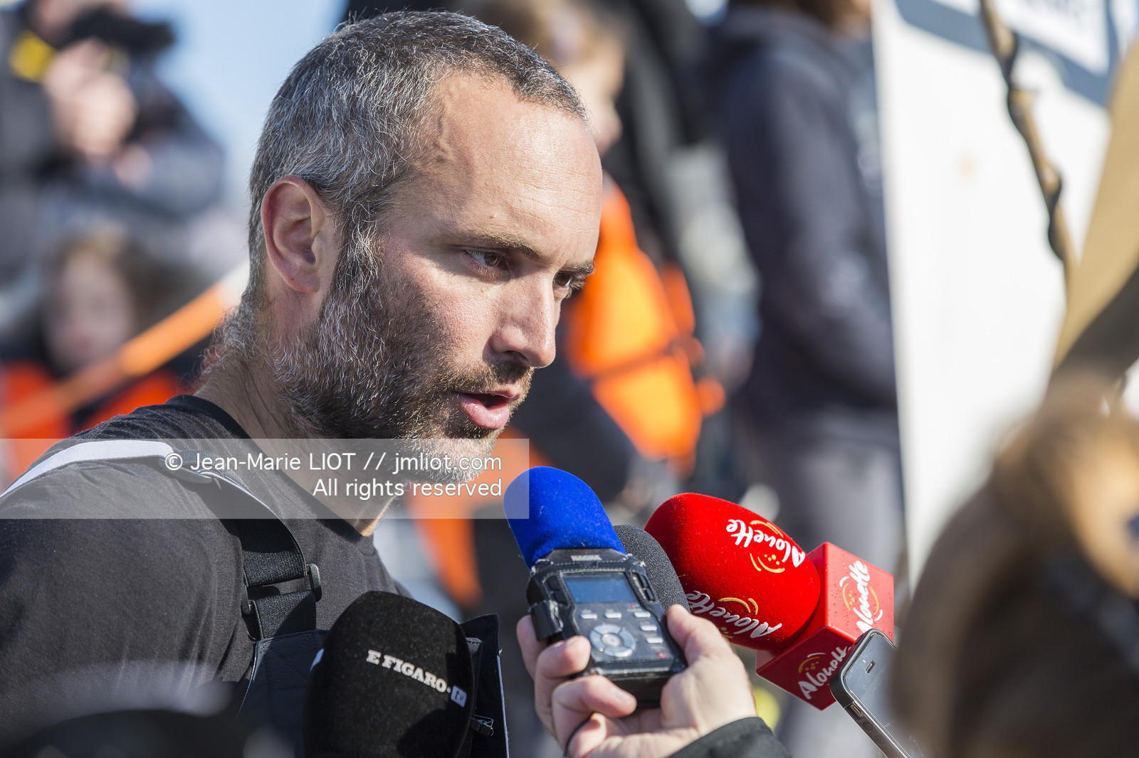 VENDEE GLOBE 2016-2017 - FABRICE AMEDEO - NEWREST-MATMUT - ARRIVEE