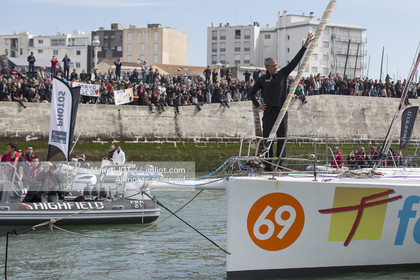 VENDEE GLOBE 2016-2017 - SEBASTIEN DESTREMAU - TECHNOFIRST - ARRIVEE