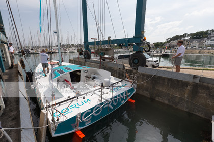 NICOLAS TROUSSEL - CLASS 40 CORUM - 2018 - MISE A L'EAU