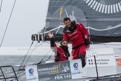 NORMANDY CHANNEL RACE 2015 - ARRIVEES