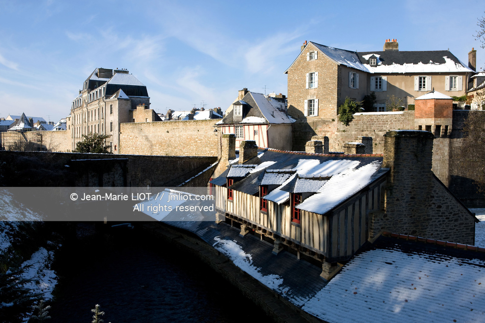 VANNES SOUS LA NEIGE
