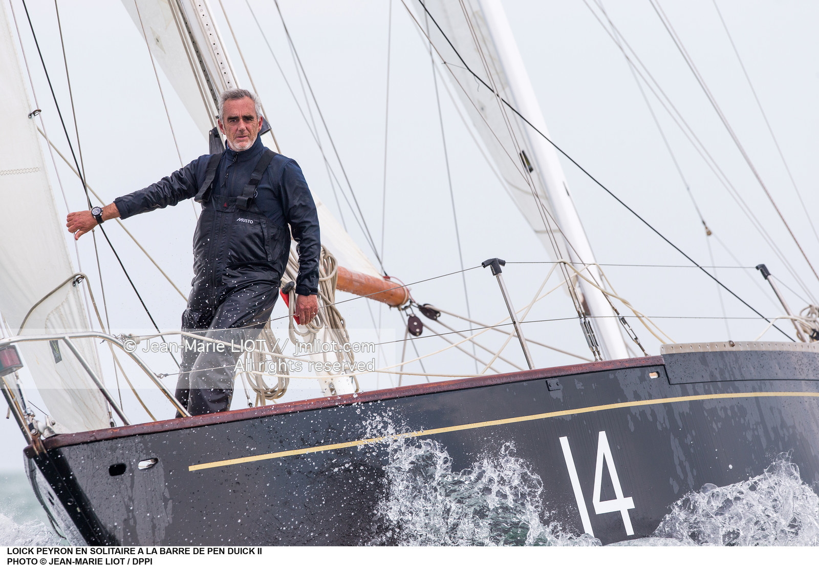 LOICK PEYRON A BORD DE PEN DUICK II