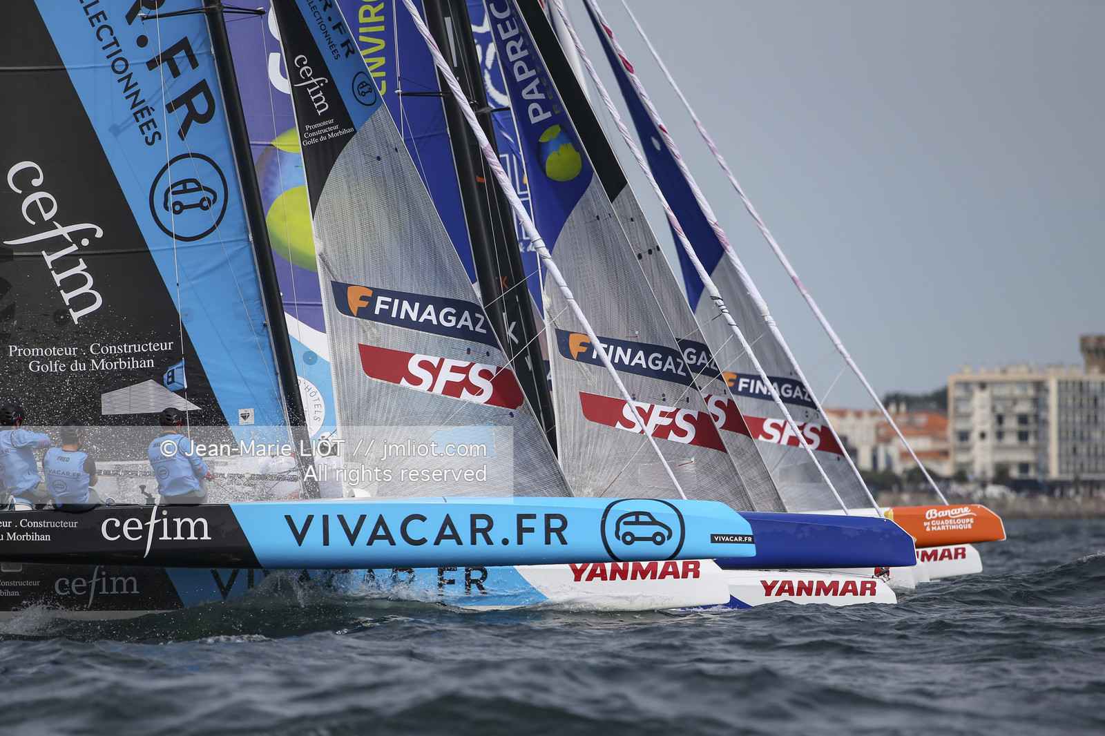 Tour de france à la voile 2017, du 5 au 31 juillet 2017..Photo © Jean-Marie Liot .