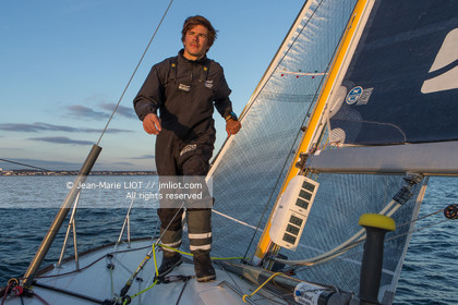 FIGARO BRETAGNE CREDIT MUTUEL 2017 - SEBASTIEN SIMON ET PIERRE RHIMBAULT