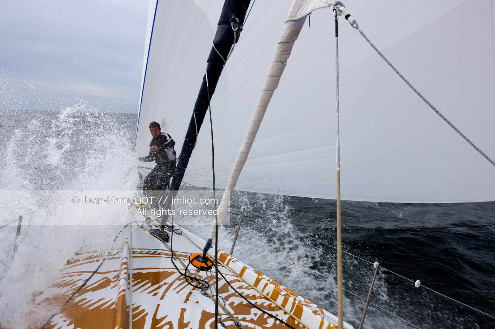 A BORD D'ARTEMIS AVEC SAM DAVIES ET SYDNEY GAVIGNET