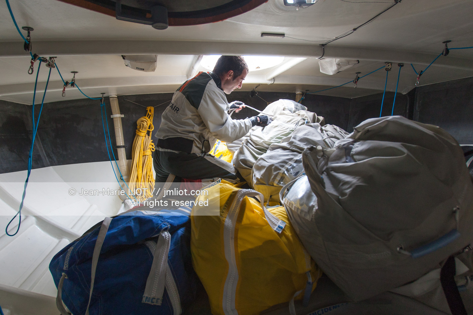 SAILING ARMEL LE CLEACH BRIT AIR IMOCA