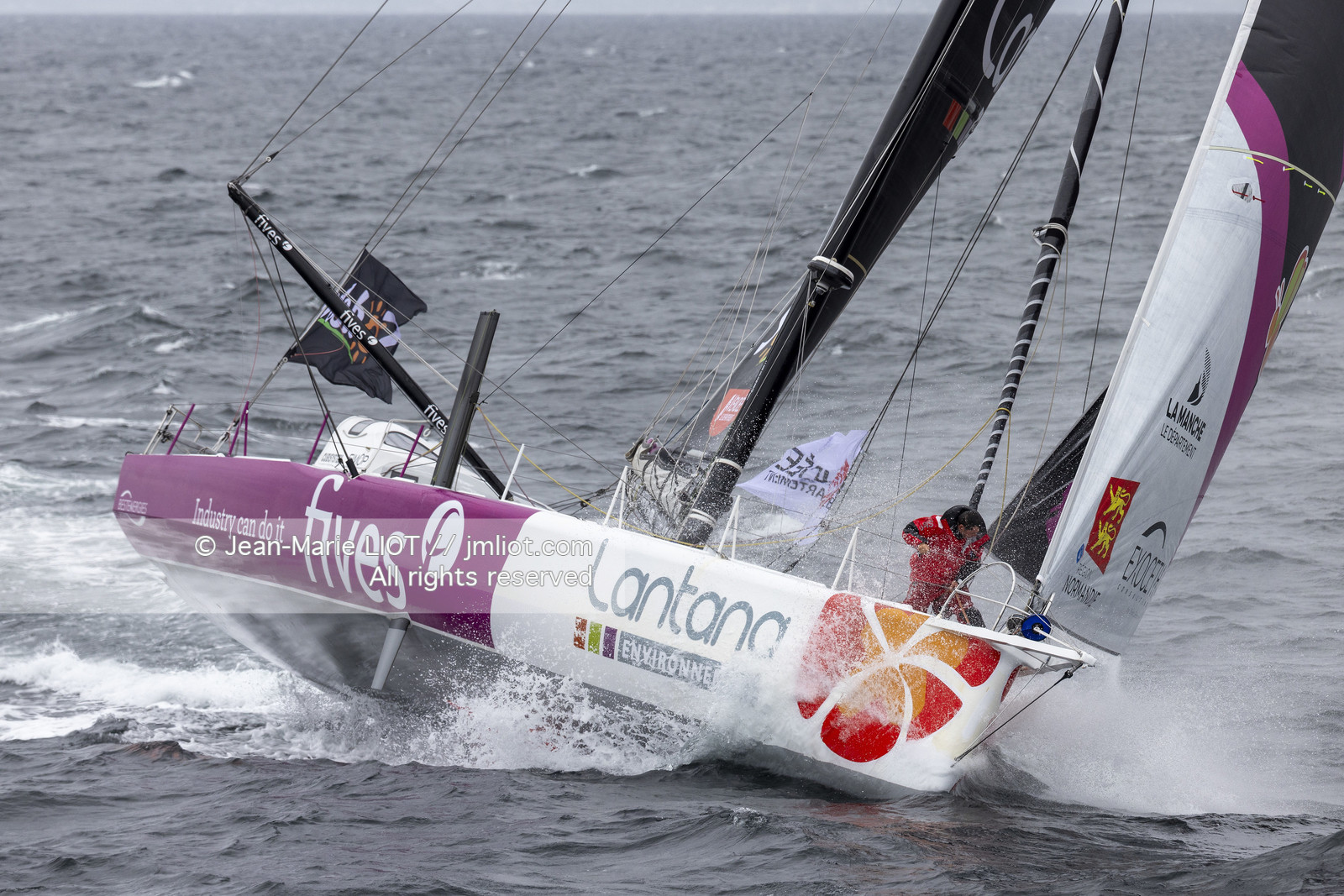 LOUIS DUC 2024 - IMOCA FIVES GROUP – LANTANA ENVIRONNEMENT - VENDEE GLOBE 2024-2025
