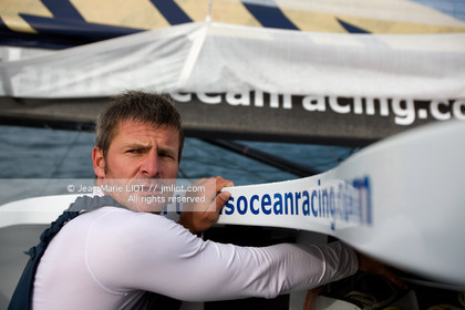 A BORD D'ARTEMIS AVEC SAM DAVIES ET SYDNEY GAVIGNET