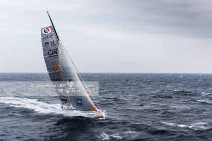 VENDEE GLOBE 2016-2017 - JEAN LE CAM - FINISTERE MER VENT